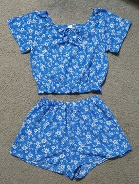 Heart and Arrow Girls 2 Piece Top & Short Set